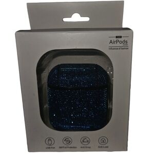 Apple Blue Sparkle Airpod Case Protector